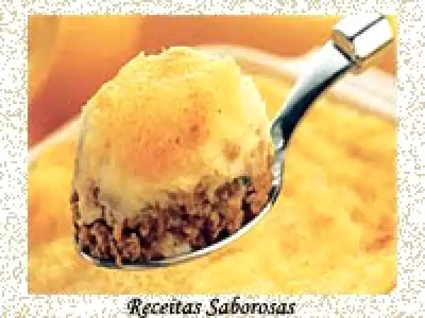 Receita Escondidinho de batata com carne moída