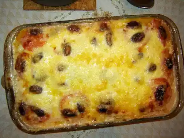 Receita Cação ao forno com batata e requeijão