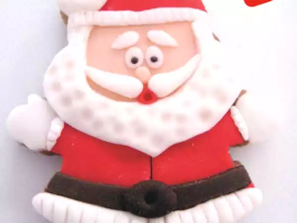 Receita Biscoitos natalinos de mel e especiarias com pasta americana