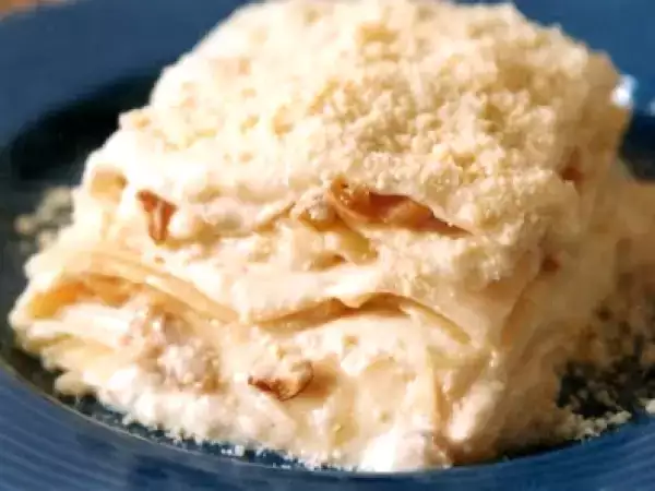 Receita Lasanha ao molho branco