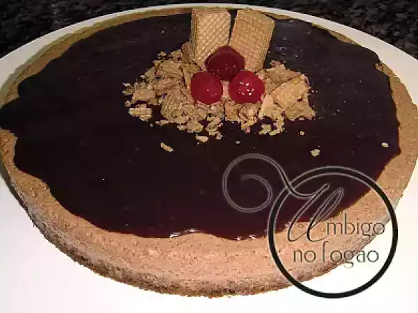 Receita Torta mousse de nutella