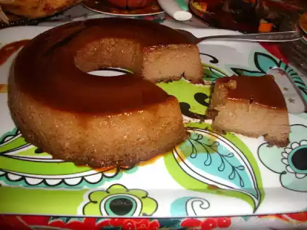 Receita Pudim de nozes