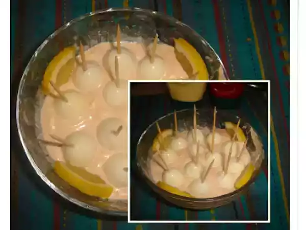 Receita Os ovos de codorniz em molho especial