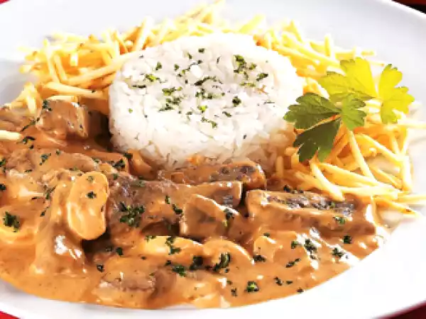 Receita Estrogonofe de carne