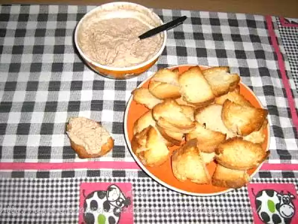 Receita Paté de atum e delícias do mar