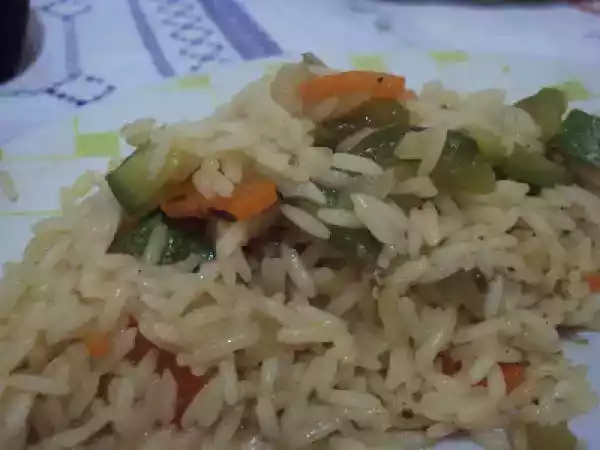 Receita Arroz de carreteiro vegetariano