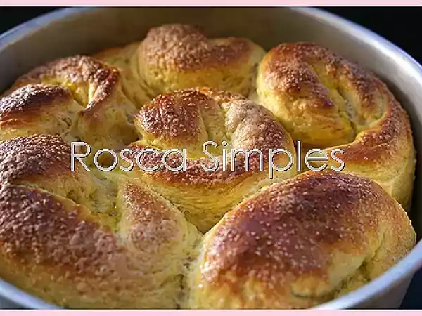 Receita Rosca simples