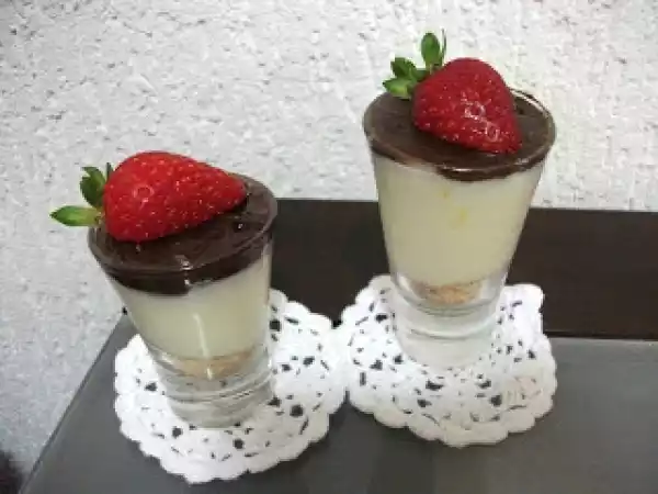 Receita Torta de limão no copinho