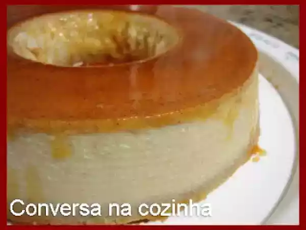 Receita Pudim de banana