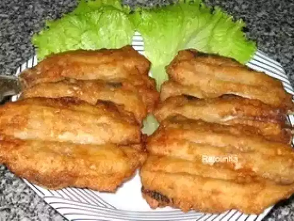 Receita Filetes de sardinha