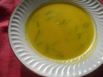 Receita Sopa de feijão com feijão verde