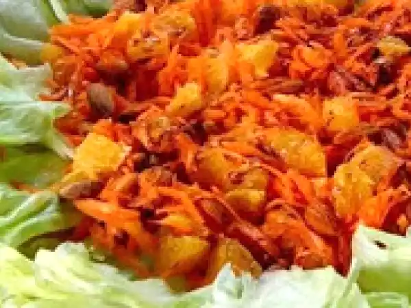 Receita Salada persa de cenoura (vegana)