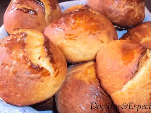 Receita Pão brioche