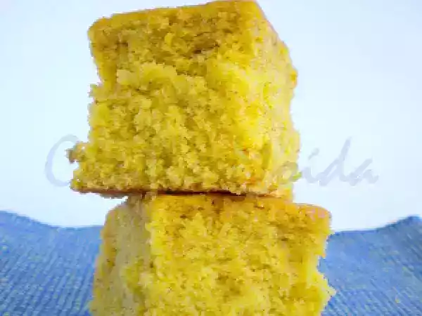 Receita Bolo amarelo