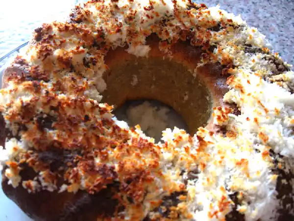 Receita Bolo de ananás e coco