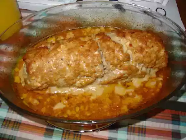 Receita Rolo de carne caseiro - parte i