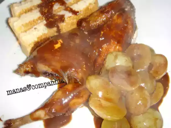Receita Perdiz com chocolate (isa)