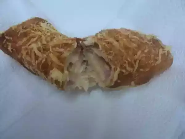 Receita Cigarrete de presunto e queijo