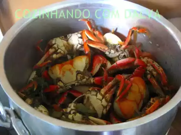 Receita Caranguejos da dalva