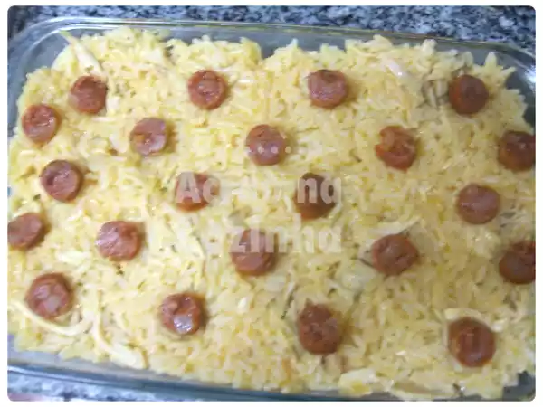 Receita Arroz de pato fingido