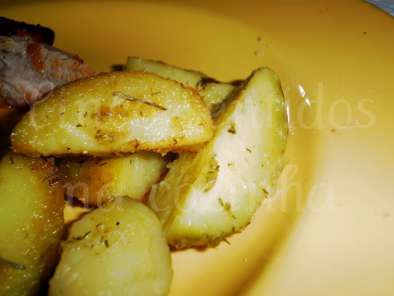 Receita Batatas salteadas com alecrim