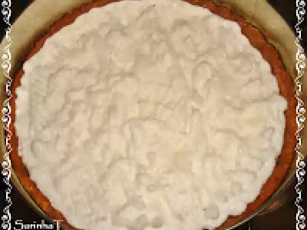 Receita A tarte de bolacha merengada