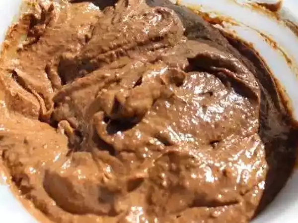 Receita Sorvete de chocolate feito com abacate e banana