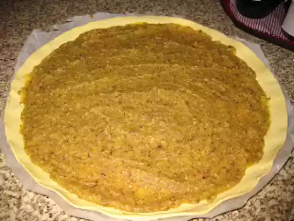 Receita Tarte folhada de avelã