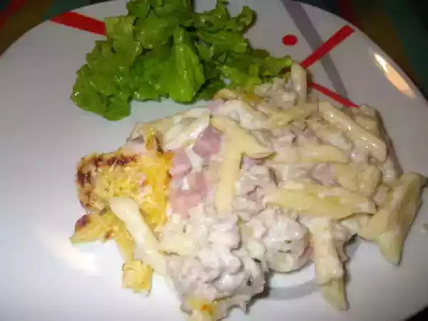 Receita Macarrão com carne