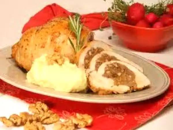 Receita Bifinhos de peru recheados com paté de figado - receitas dia dos namorados