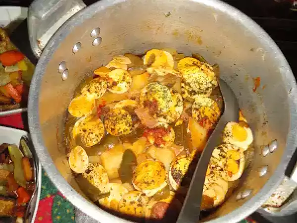 Receita Bacalhau à furnas