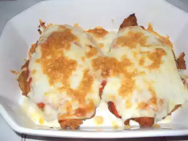 Receita Bife alla parmegiana