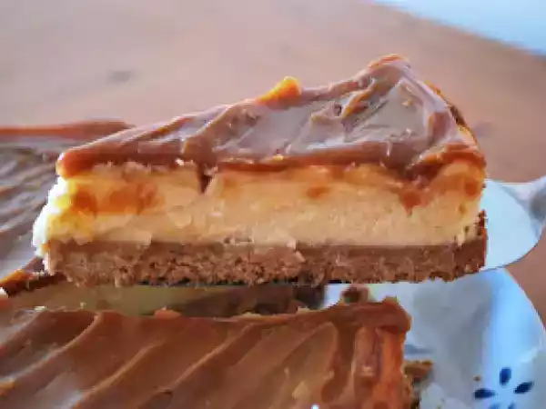 Receita Cheesecake de doce de leite