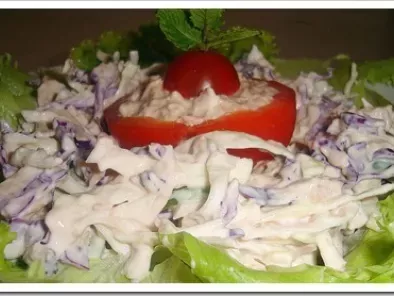 Receita Salada de atum com tomate