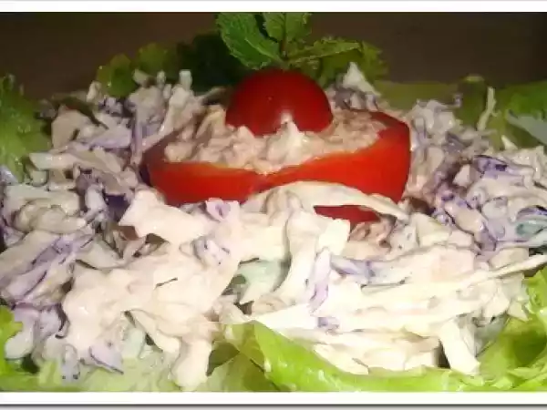 Receita Salada de atum com tomate
