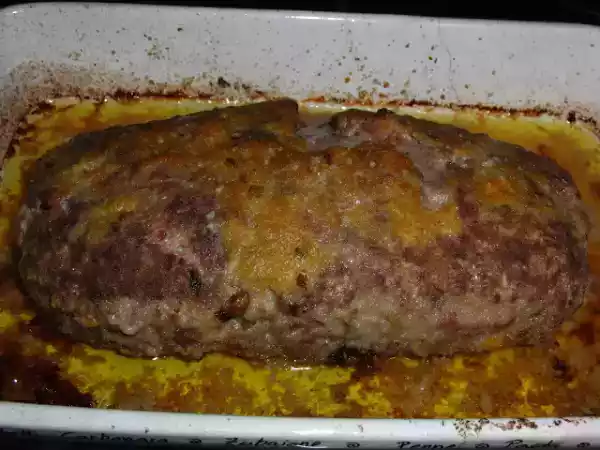 Receita Rolo de carne recheado com salsicha fresca
