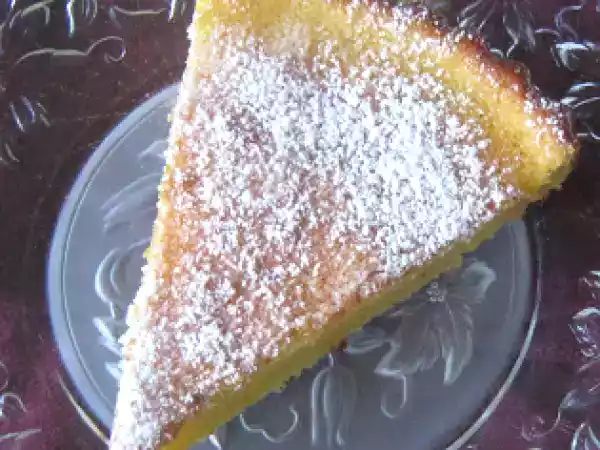 Receita Tarte de iogurte com aroma de limão