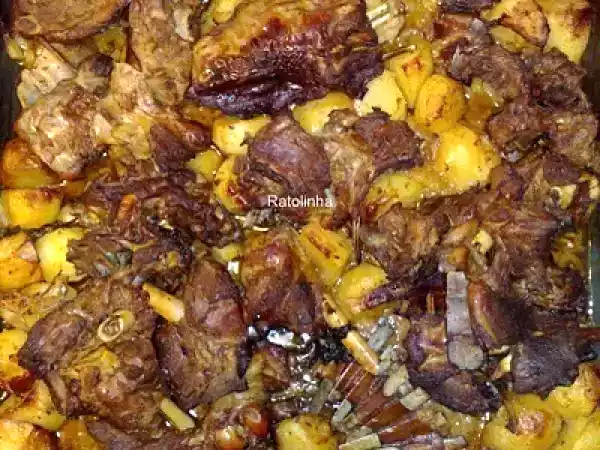 Receita Cabrito assado
