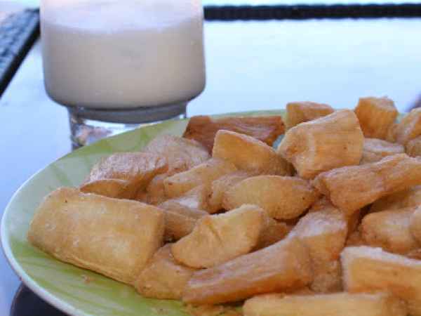 Receita Mandioca ou aipim frito