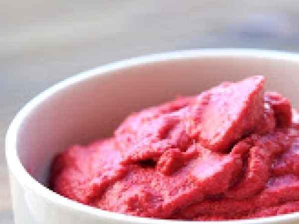 Receita Homus de beterraba (vegana)