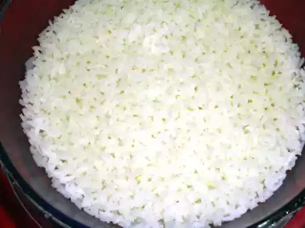 Receita Arroz branco no micro-ondas