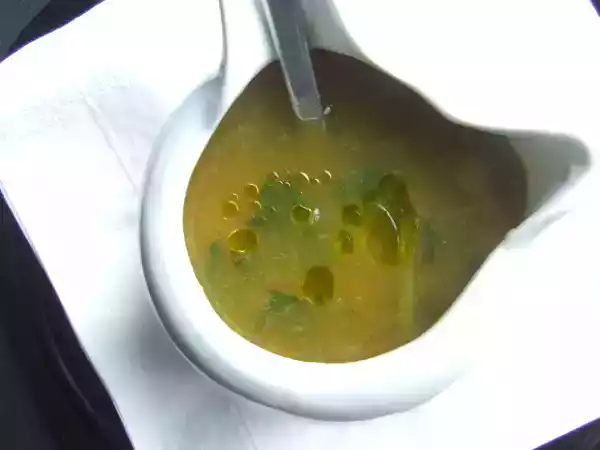 Receita Sopa de agrião