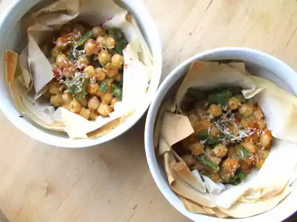 Receita Massa filo com grão e farinheira