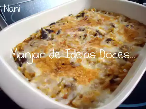 Receita Massa pevide com cabrito