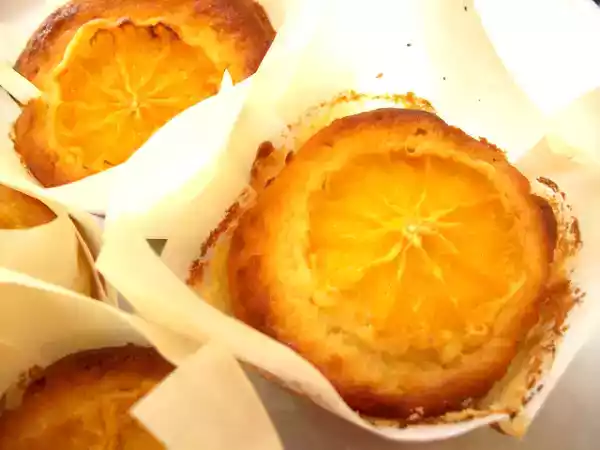 Receita Muffins laranja côco