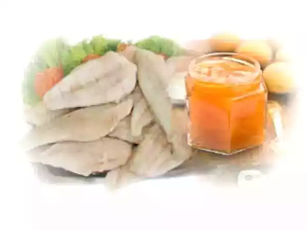 Receita Filé de peixe ao molho de damasco