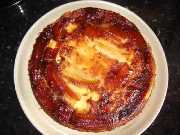 Receita Pudim de banana