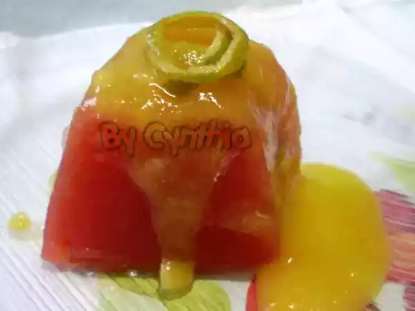 Receita Manjar de beterraba com geleia de damasco e laranja