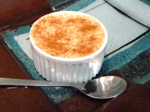 Receita Doce ensopado de pão alentejano e canela.