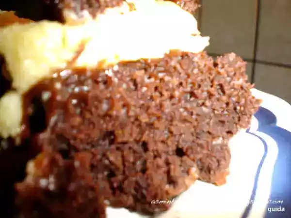 Receita Bolo de chocolate com recheio de limão